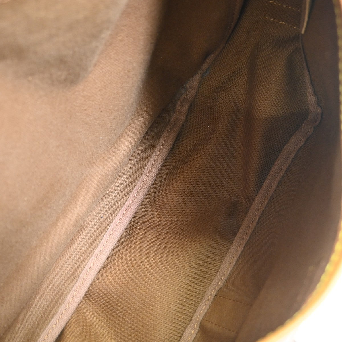 Louis Vuitton Louis Vuitton Saumur Handbag Monogram Canvas Brown Canvas Shoulder Bag Bag (Pre-Loved)