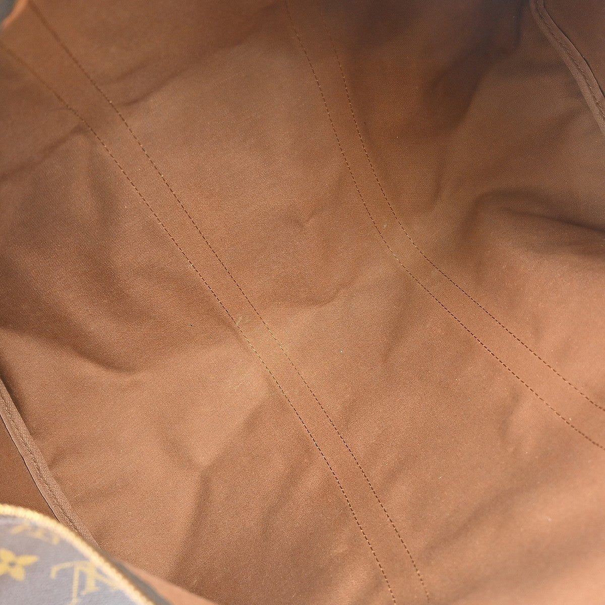 Louis Vuitton Louis Vuitton Keepall Bag Monogram Canvas Brown Canvas Travel Bag Bag (Pre-Loved)