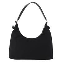 Salvatore Ferragamo Vala Shoulder Bag Nylon Black Nylon Shoulder Bag Bag (Authentic Pre-Loved)