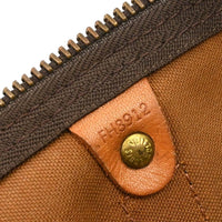 Louis Vuitton Keepall Bag Monogram Canvas Brown Canvas Travel Bag Bag (Authentic Pre-Loved)