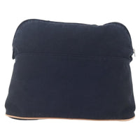 Hermes Bolide Travel Pouch Canvas Navy Canvas Clutche & Pouche Bag (Pre-Loved)