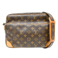 Louis Vuitton Nil Messenger Bag Monogram Canvas Brown Canvas Shoulder Bag Bag (Pre-Loved)