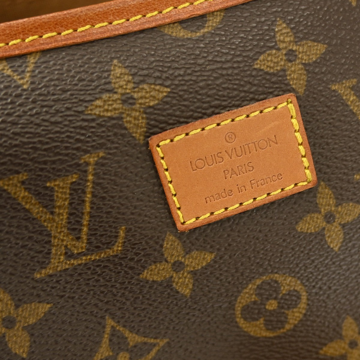 Louis Vuitton Louis Vuitton Saumur Handbag Monogram Canvas Brown Canvas Shoulder Bag Bag (Pre-Loved)