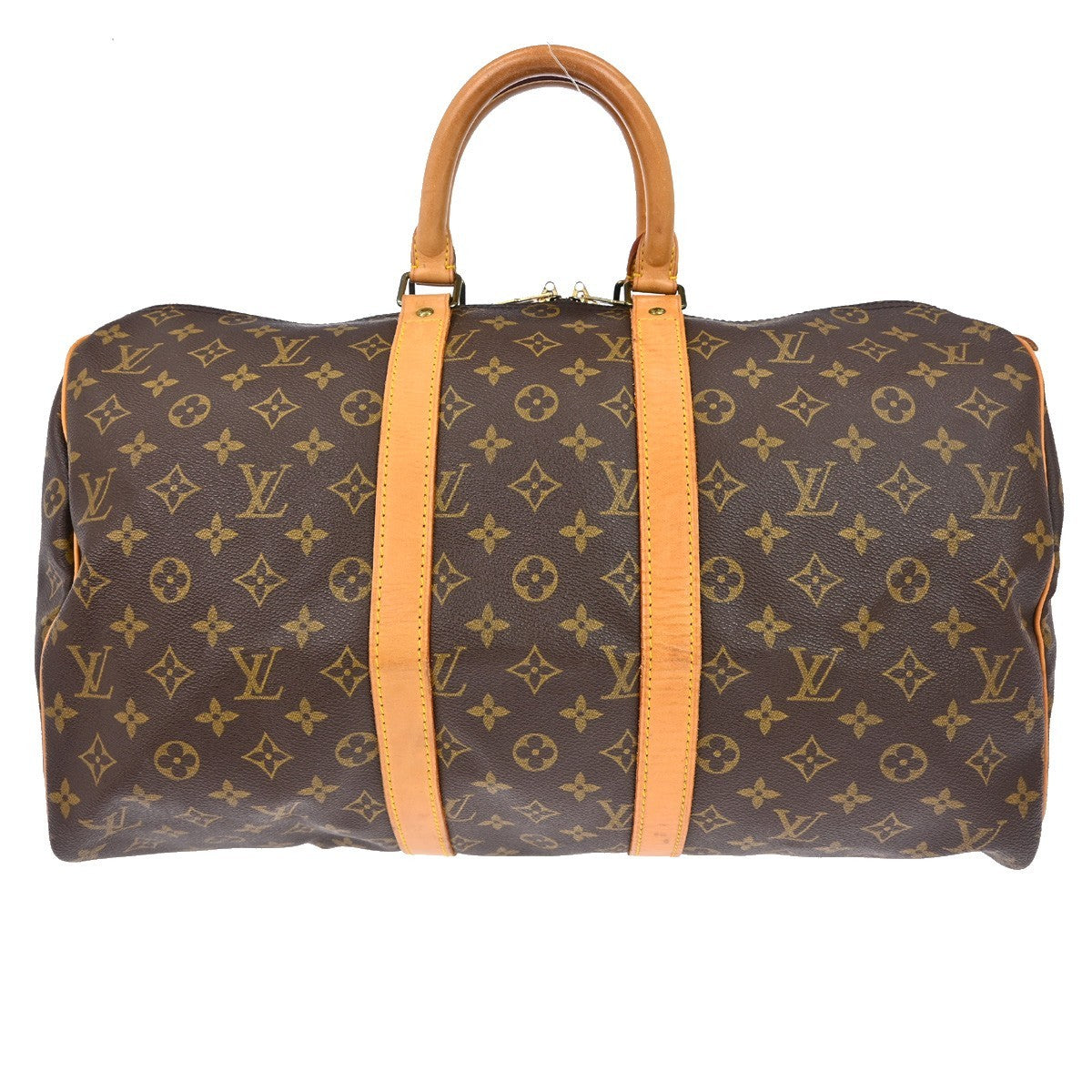 Louis Vuitton Louis Vuitton Keepall Bag Monogram Canvas Brown Canvas Travel Bag Bag (Pre-Loved)