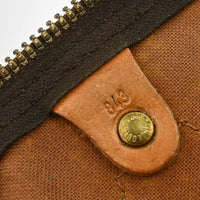 Louis Vuitton Speedy Handbag Monogram Canvas Brown Canvas Handbag (Authentic Pre-Loved)