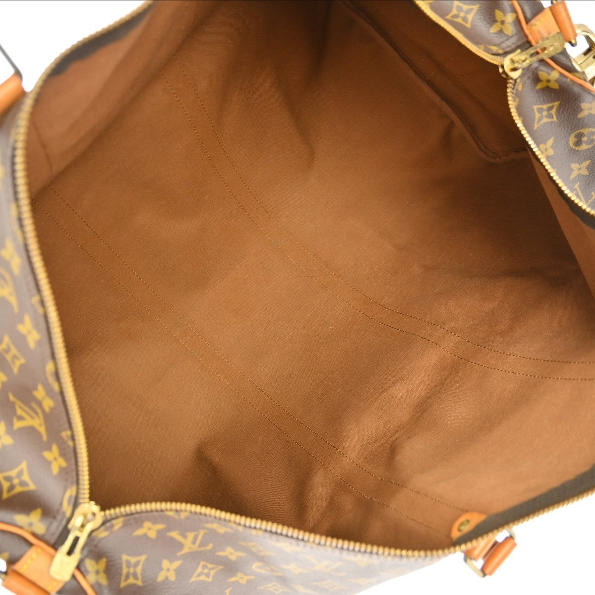 Louis Vuitton Louis Vuitton Keepall Bandouliere Bag Monogram Canvas Brown Canvas Travel Bag Bag (Authentic Pre-Loved)