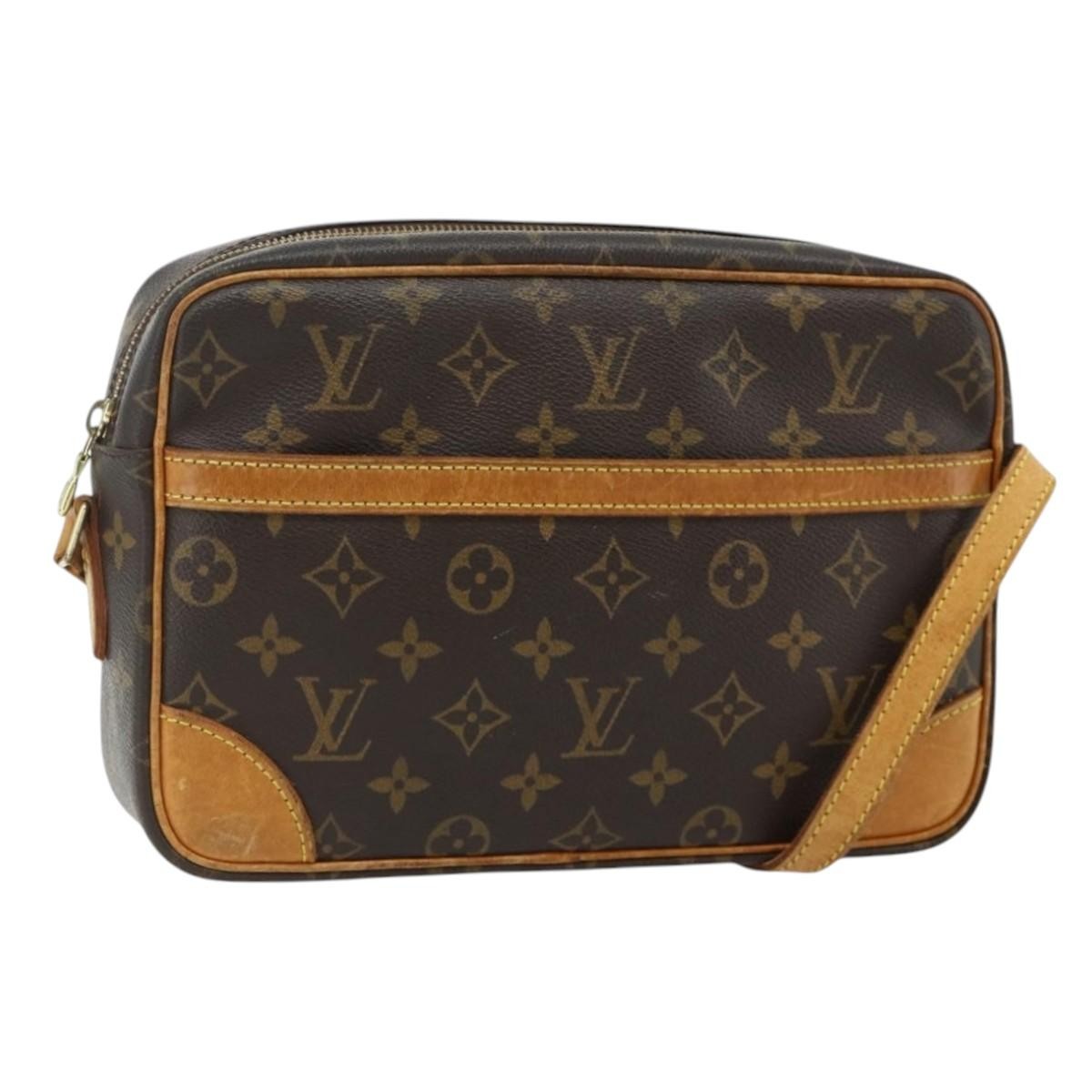 Louis Vuitton Trocadero Handbag Monogram Canvas Brown Canvas Shoulder Bag Bag (Authentic Pre-Loved)