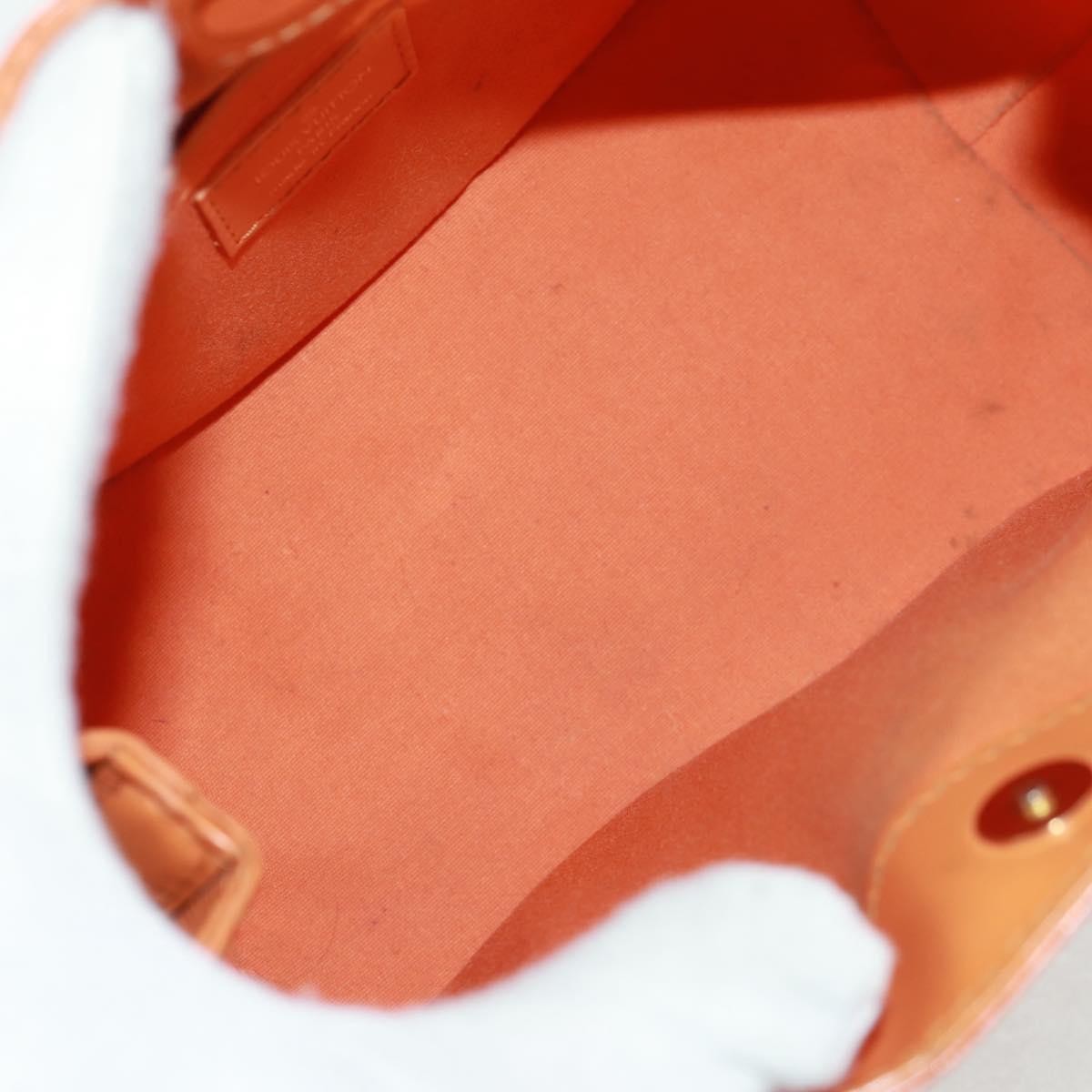 Louis Vuitton Mandara Handbag Epi Leather Orange Leather Shoulder Bag Bag (Pre-Loved)