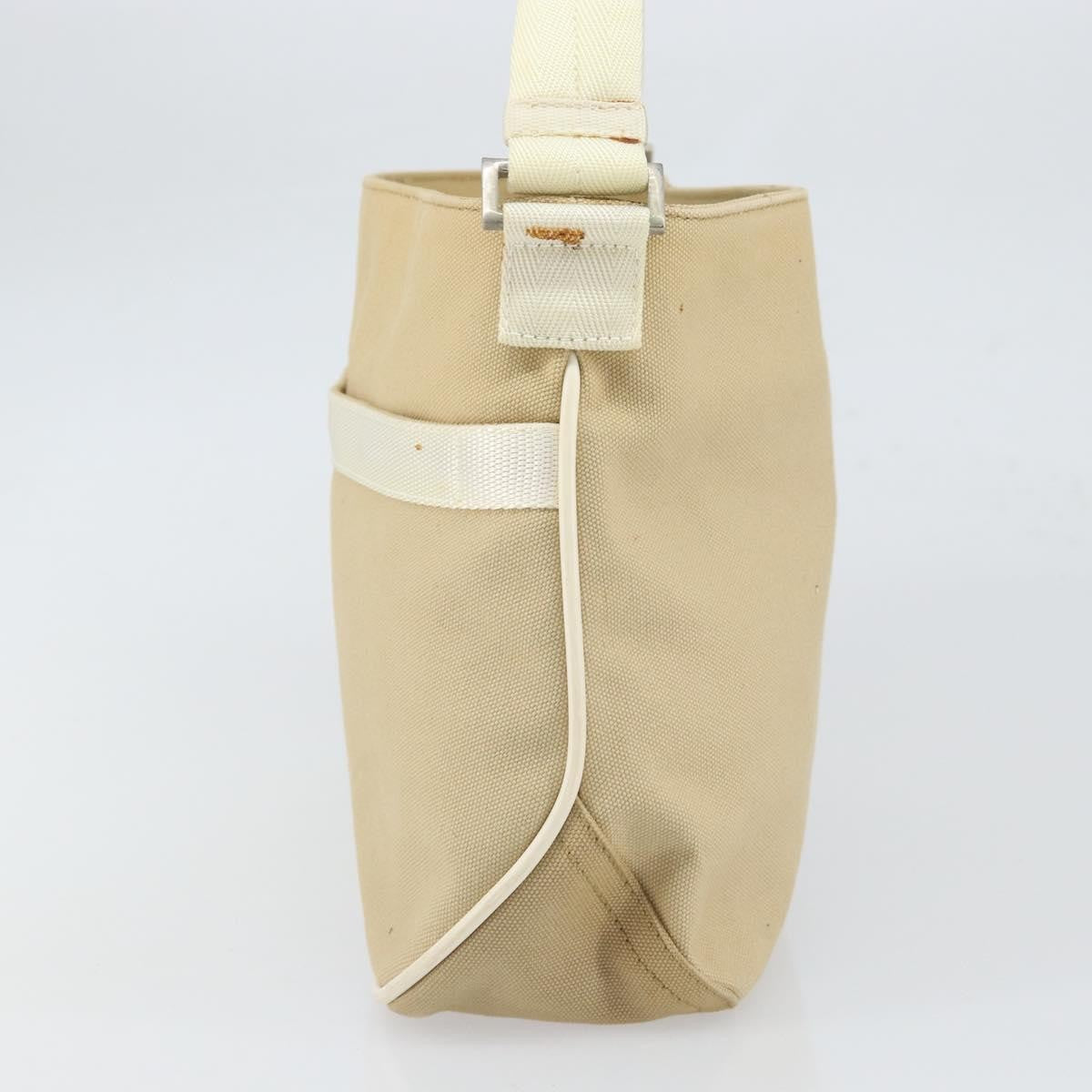Prada Sport Handbag Canvas Beige Canvas Shoulder Bag Bag (Pre-Loved)