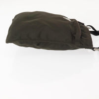 Prada Front Pocket Messenger Bag Tessuto Khaki Nylon Shoulder Bag Bag (Authentic Pre-Loved)