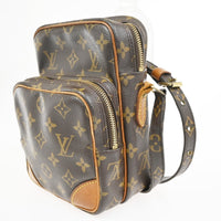 Louis Vuitton Amazone Bag Monogram Canvas Brown Canvas Shoulder Bag Bag (Authentic Pre-Loved)