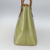 Louis Vuitton Houston Handbag Monogram Vernis Green Patent_Leather Tote Bag Bag (Authentic Pre-Loved)