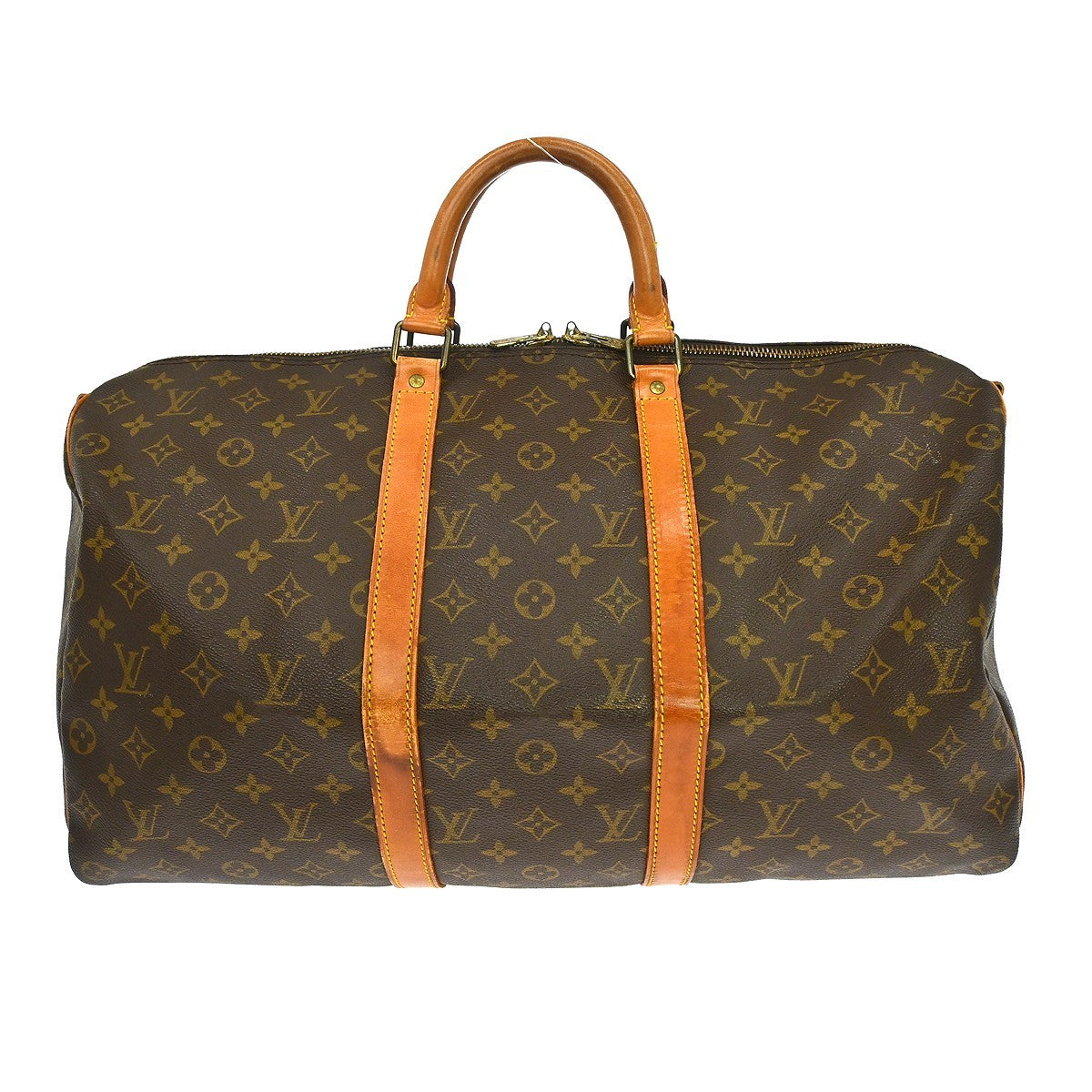 Louis Vuitton Louis Vuitton Keepall Bandouliere Bag Monogram Canvas Brown Canvas Travel Bag Bag (Pre-Loved)