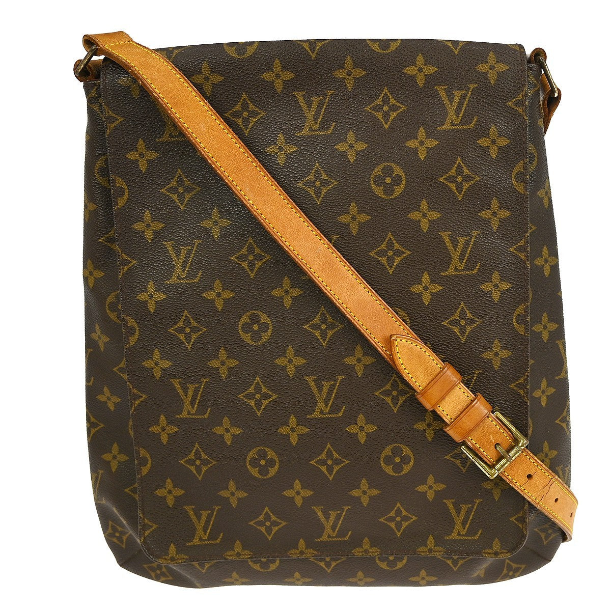 Louis Vuitton Louis Vuitton Musette Salsa Handbag Monogram Canvas Brown Canvas Shoulder Bag Bag (Authentic Pre-Loved)