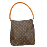 Louis Vuitton Louis Vuitton Monogram Looping Handbag Monogram Canvas Brown Canvas Shoulder Bag Bag (Pre-Loved)