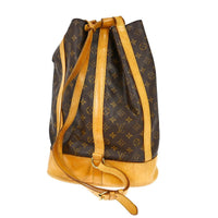 Louis Vuitton Louis Vuitton Randonnee Backpack Monogram Canvas Brown Canvas Backpack Bag (Pre-Loved)
