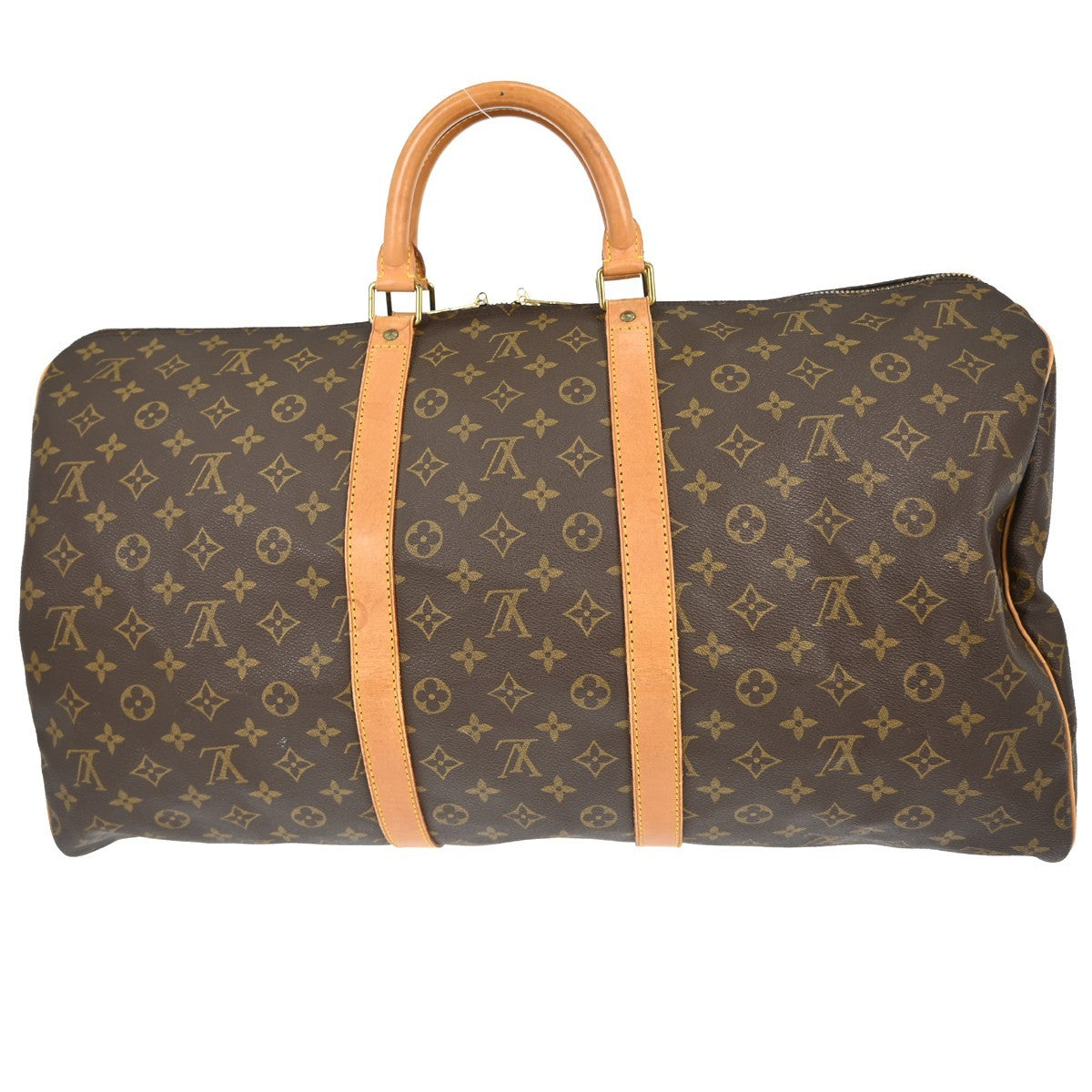 Louis Vuitton Louis Vuitton Keepall Bag Monogram Canvas Brown Canvas Travel Bag Bag (Pre-Loved)