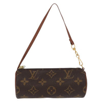 Louis Vuitton Papillon Pochette Monogram Canvas Brown Canvas Clutche & Pouche Bag (Pre-Loved)