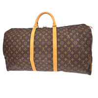 Louis Vuitton Louis Vuitton Keepall Bag Monogram Canvas Brown Canvas Travel Bag Bag (Pre-Loved)
