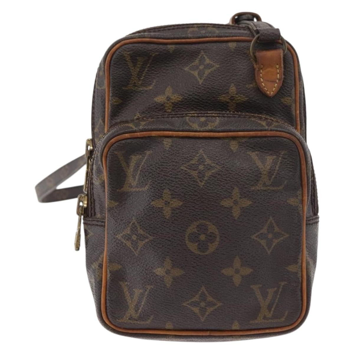Louis Vuitton Amazone Bag Monogram Canvas Brown Canvas Shoulder Bag Bag (Pre-Loved)