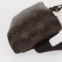 Louis Vuitton Geronimos Waist Bag Monogram Canvas Brown Canvas Shoulder Bag Bag (Authentic Pre-Loved)