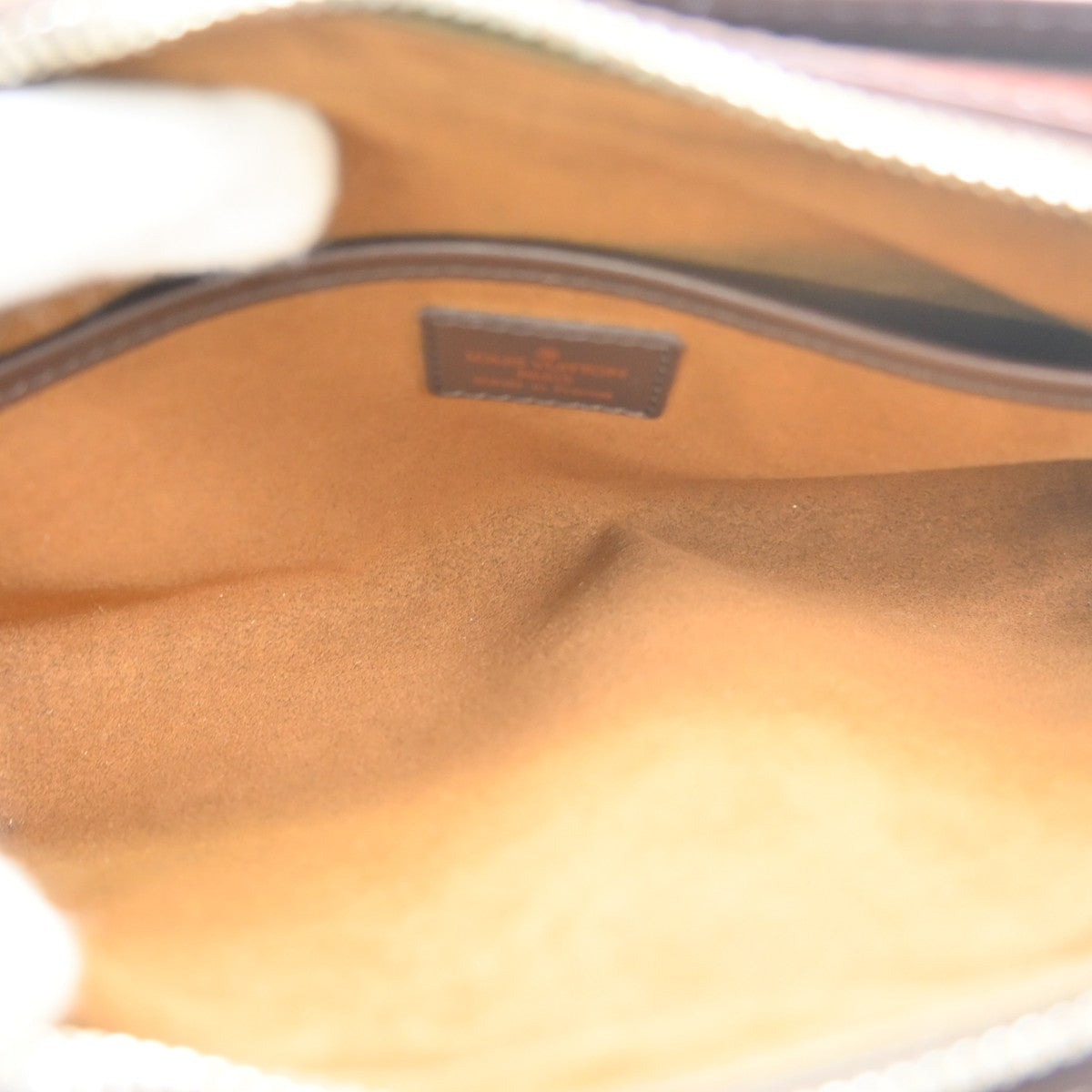 Louis Vuitton Pochette Saint Louis Damier Brown Canvas Clutche & Pouche Bag (Pre-Loved)