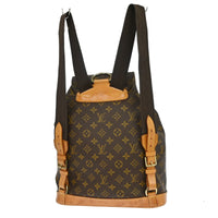 Louis Vuitton Louis Vuitton Vintage Montsouris Backpack Monogram Canvas Brown Canvas Backpack Bag (Authentic Pre-Loved)