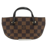 Louis Vuitton Manosque Pochette Damier Brown Canvas Clutche & Pouche Bag (Authentic Pre-Loved)