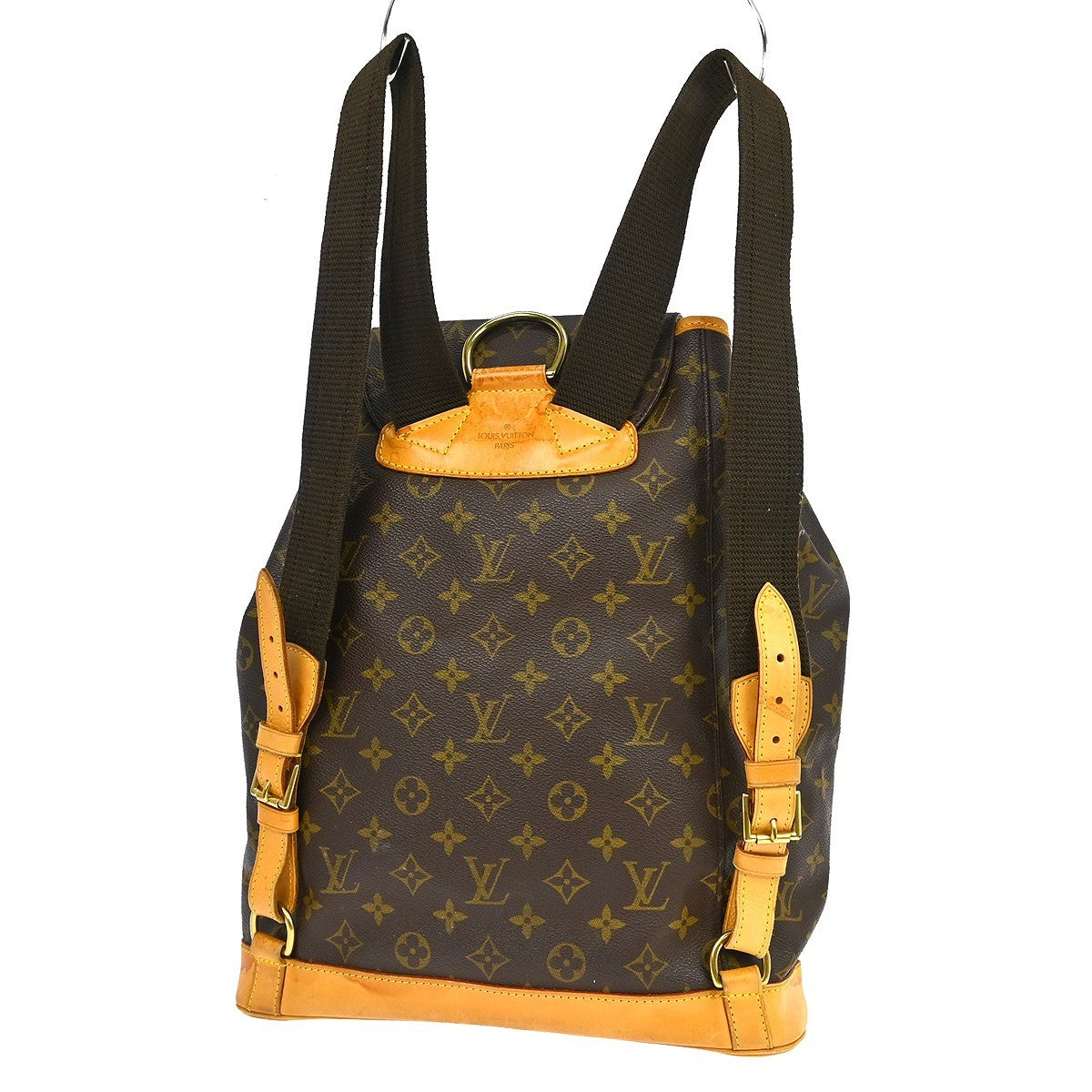 Louis Vuitton Vintage Montsouris Backpack Monogram Canvas Brown Canvas Backpack Bag (Pre-Loved)