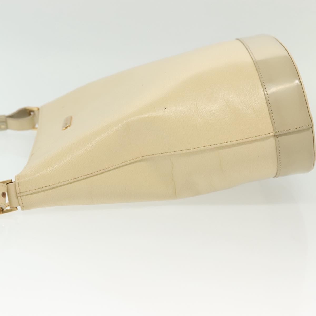 Burberry Shoulder Bag Leather Beige Leather Shoulder Bag Bag (Pre-Loved)