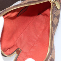 Louis Vuitton Geronimos Waist Bag Damier Brown Canvas Shoulder Bag Bag (Pre-Loved)