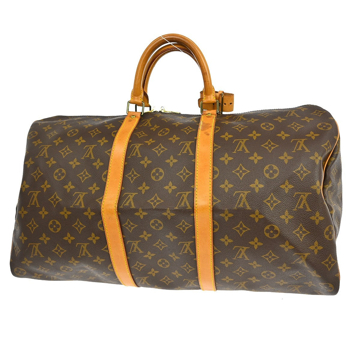 Louis Vuitton Louis Vuitton Keepall Bandouliere Bag Monogram Canvas Brown Canvas Travel Bag Bag (Pre-Loved)