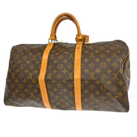 Louis Vuitton Louis Vuitton Keepall Bandouliere Bag Monogram Canvas Brown Canvas Travel Bag Bag (Pre-Loved)