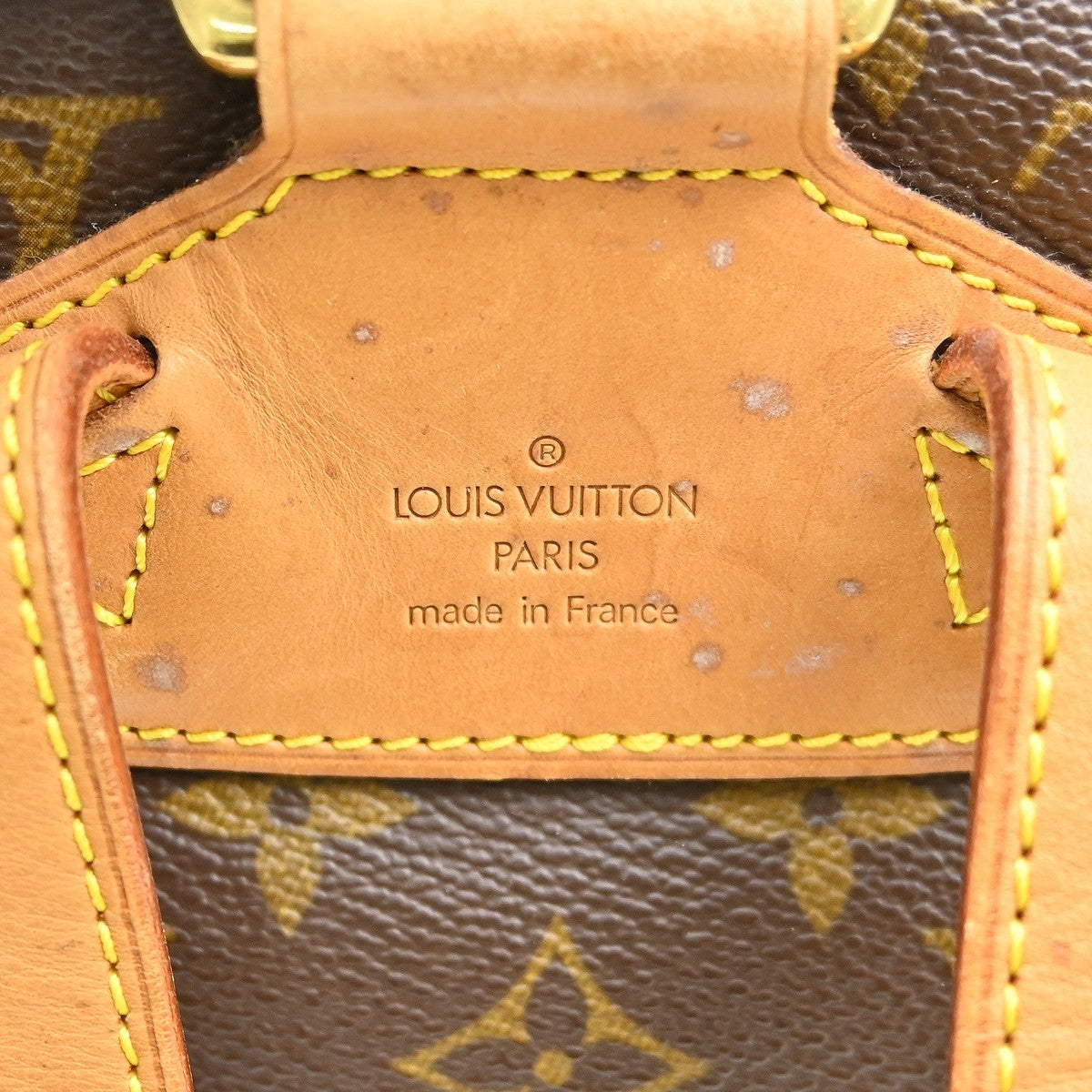 Louis Vuitton Louis Vuitton Vintage Montsouris Backpack Monogram Canvas Brown Canvas Backpack Bag (Pre-Loved)