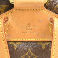 Louis Vuitton Louis Vuitton Vintage Montsouris Backpack Monogram Canvas Brown Canvas Backpack Bag (Pre-Loved)