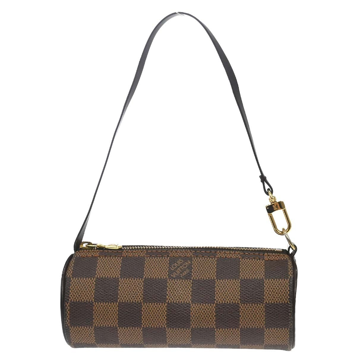 Louis Vuitton Papillon Pochette Damier Brown Canvas Clutche & Pouche Bag (Pre-Loved)
