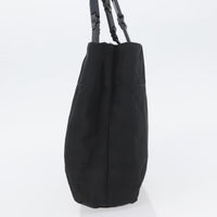 Prada Vintage Tote Nylon Black Nylon Tote Bag Bag (Authentic Pre-Loved)