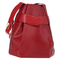 Louis Vuitton Vintage Sac D'epaule Handbag Epi Leather Red Leather Shoulder Bag Bag (Authentic Pre-Loved)