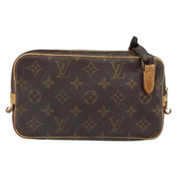 Louis Vuitton Pochette Marly Bandouliere Bag Monogram Canvas Brown Canvas Clutche & Pouche Bag (Authentic Pre-Loved)