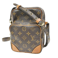 Louis Vuitton Amazone Bag Monogram Canvas Brown Canvas Shoulder Bag Bag (Authentic Pre-Loved)