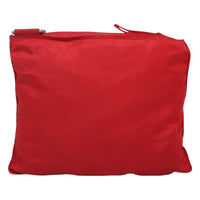 Prada Flat Messenger Bag Tessuto Red Nylon Shoulder Bag Bag (Pre-Loved)
