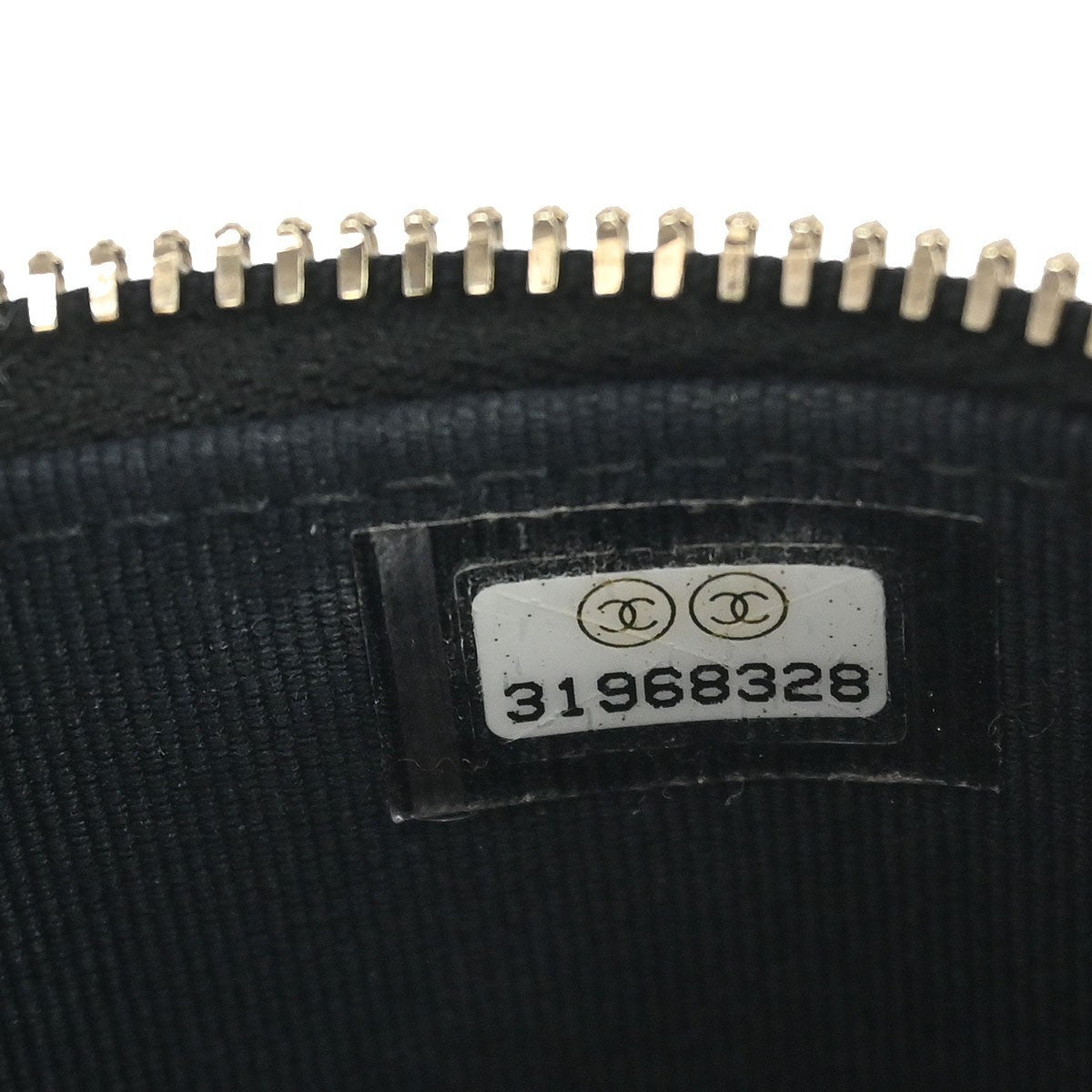 Chanel Vanity Case With Pearl Chain Quilted Lambskin Black Leather Shoulder Bag Bag (Authentic Pre-Loved)