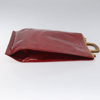 Louis Vuitton Stanton Handbag Monogram Vernis Red Patent_Leather Tote Bag Bag (Authentic Pre-Loved)