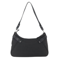 Salvatore Ferragamo Gancini Shoulder Bag Canvas Black Canvas Shoulder Bag Bag (Pre-Loved)