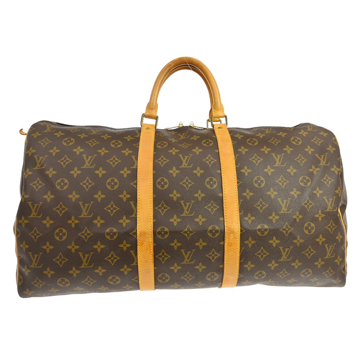 Louis Vuitton Louis Vuitton Keepall Bag Monogram Canvas Brown Canvas Travel Bag Bag (Pre-Loved)