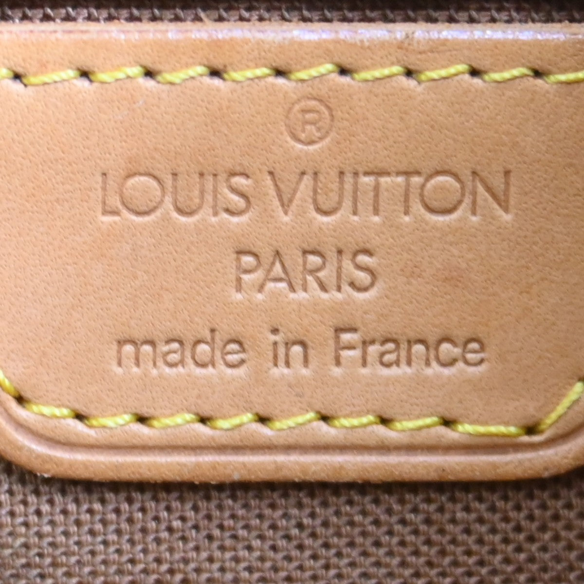 Louis Vuitton Vintage Montsouris Backpack Monogram Canvas Brown Canvas Backpack Bag (Authentic Pre-Loved)