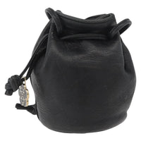 Chanel Camellia Clutch Bag Leather Black Leather Clutche & Pouche Bag (Pre-Loved)
