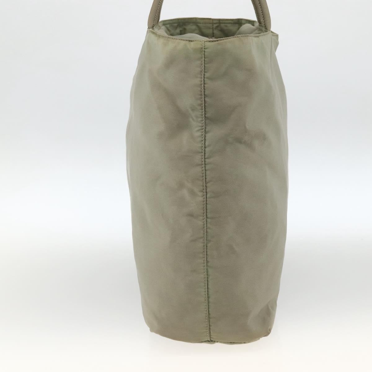 Prada Vintage Tote Tessuto Beige Nylon Tote Bag Bag (Pre-Loved)