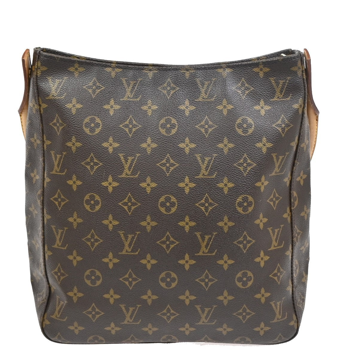Louis Vuitton Monogram Looping Handbag Monogram Canvas Brown Canvas Shoulder Bag Bag (Pre-Loved)