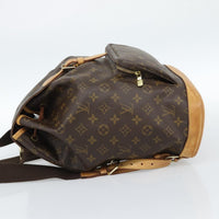 Louis Vuitton Louis Vuitton Vintage Montsouris Backpack Monogram Canvas Brown Canvas Backpack Bag (Authentic Pre-Loved)